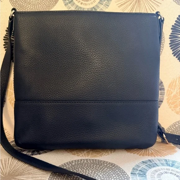 ♠️ Kate Spade Navy Blue Leather Crossbody Bag - Picture 2 of 9